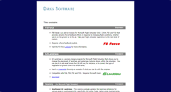 Desktop Screenshot of dirks-software.ca