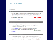 Tablet Screenshot of dirks-software.ca